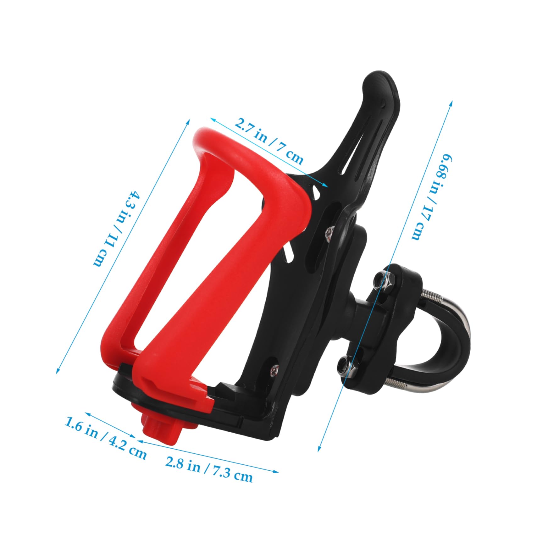 Mipcase 2pezzi Portabottiglie Per Regolabile e Facile Installare Stabile Per Per Bottiglie Accessorio Per Escursioni e Sport All