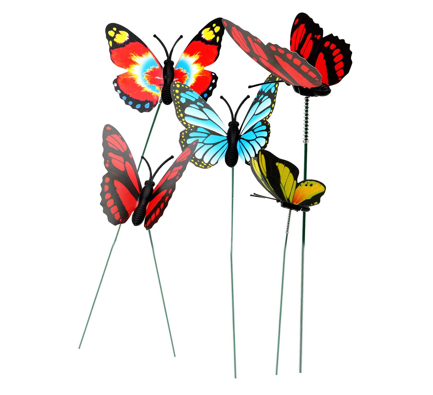 Brain Freezer 5 Pcs Butterfly Stakes, Waterproof Butterflies Stakes Garden Ornaments & Patio Decor Butterfly Party Supplies Yard Stakes Decorative for Outdoor Christmas Decorations (B08DNLKYFK) Amazon Price History, Amazon Price Tracker