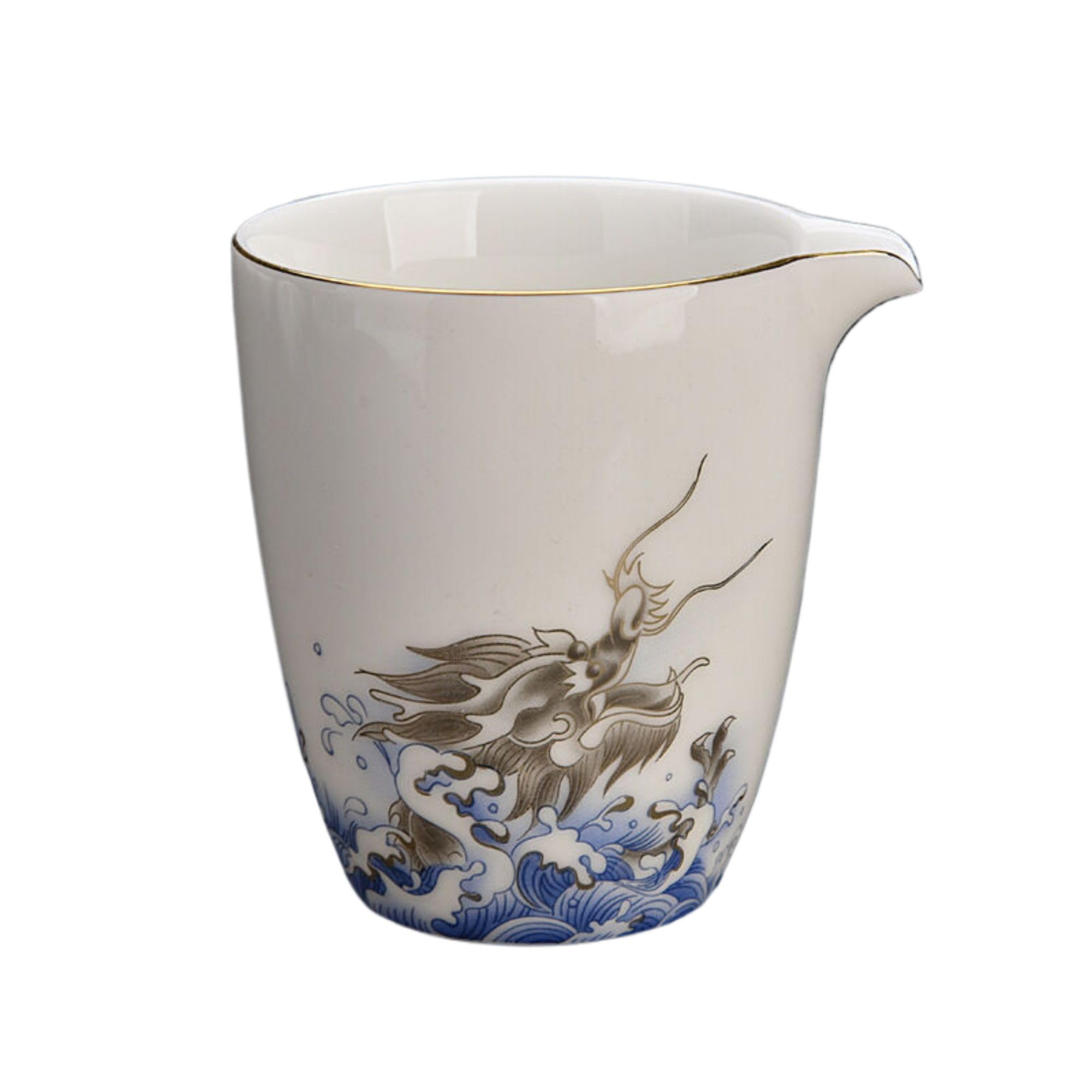 淡青の 鎬手 筒盃 筒杯 酒器 古道具 アンティーク 酒器 | 古美術ささき