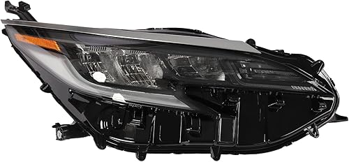 Miniatura 1 de CNCEST Faro delantero LED derecho con DRL LED para Toyota Sienna XSE 2021 2022 - Carcasa negra  Ajuste directo - Lado delantero derecho del pasajero