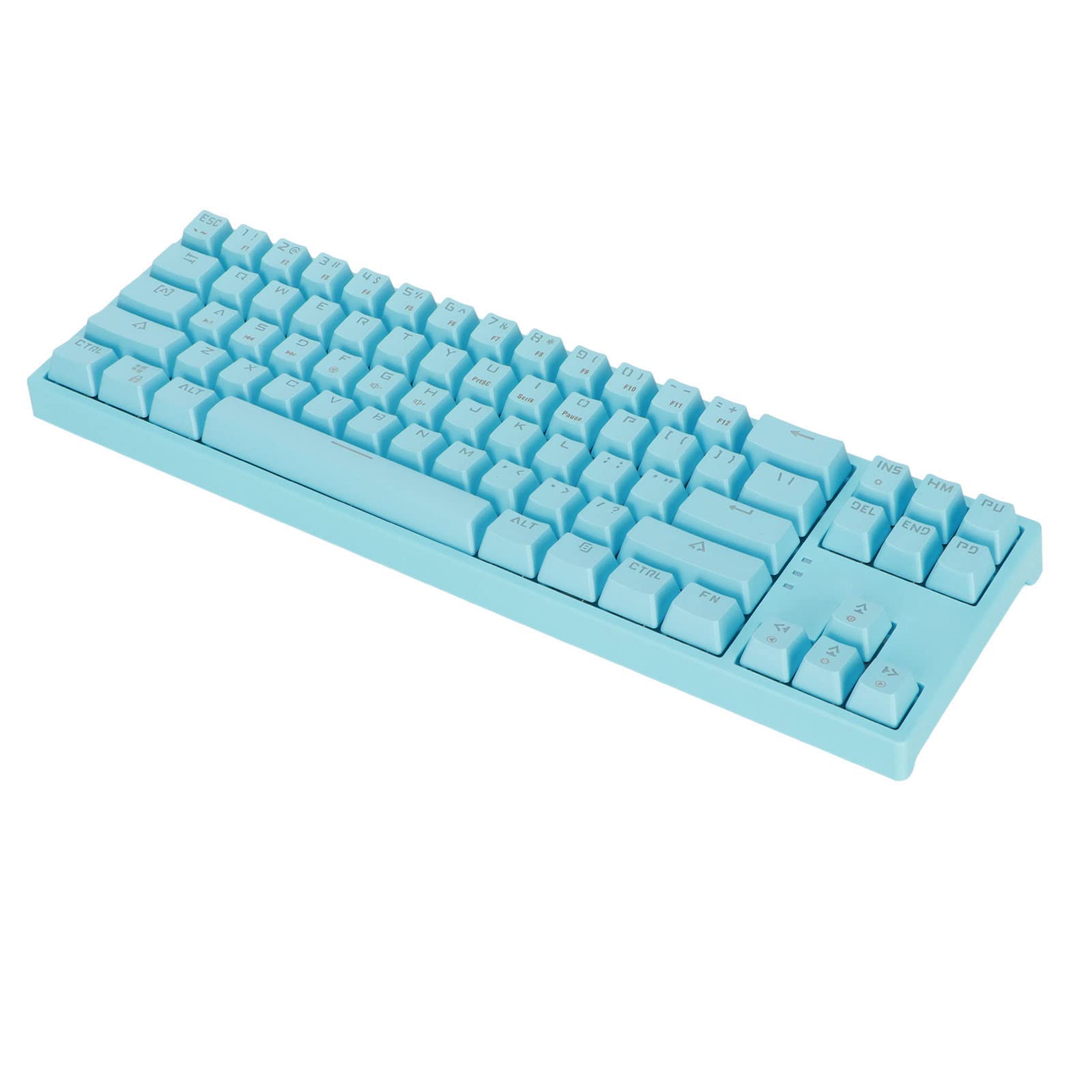 Cocoarm Tastiera Meccanica 71 Tasti, Interruttori Blue, RGB Type-C (BLUE)