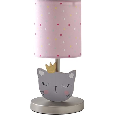 Vertbaudet Lampe De Chevet Princesse Chat Rose Tu Amazon Fr Luminaires Et Eclairage