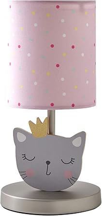 Vertbaudet Lampe De Chevet Princesse Chat Rose Tu Amazon Fr Luminaires Et Eclairage