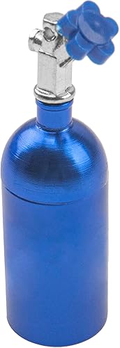 Miniatura 4 de HIRCQOO Escala RC Simulación Botella de Nitrógeno y Escalera de Arena Tablero de Recuperación Accesorios de Decoración Compatible con TRX4 Axial