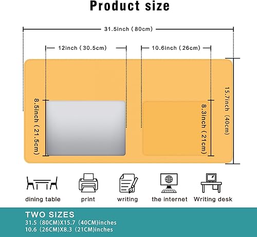 Miniatura 5 de Tapete de maquillaje para protector de tocador, tapete de manualidades para proteger la mesa, tapete de mesa de arte de uñas, protector de tocador,