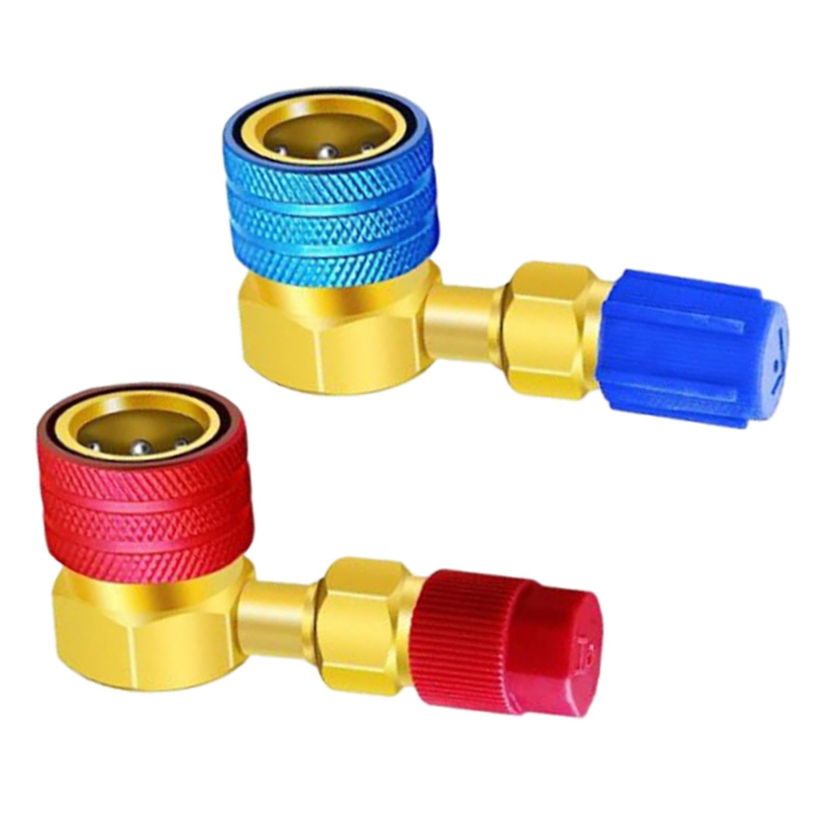 Lyla Car AC R134A R1234yf Quick Coupler R134A Adapter Fittings for AC System QC15H L AD51 52-picture-17