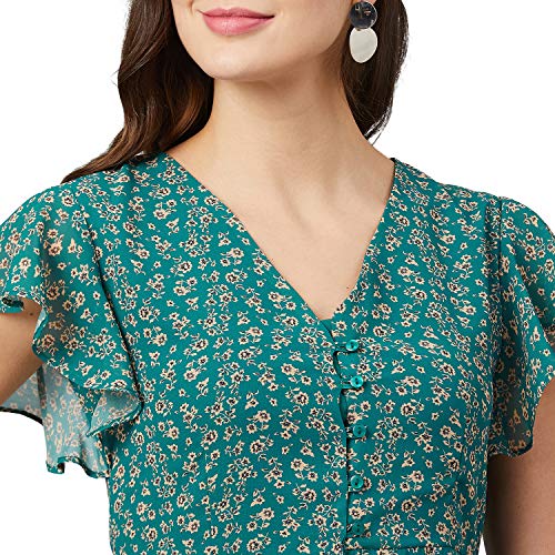 Image of Carlton London Women's Striped Regular Fit Blouse