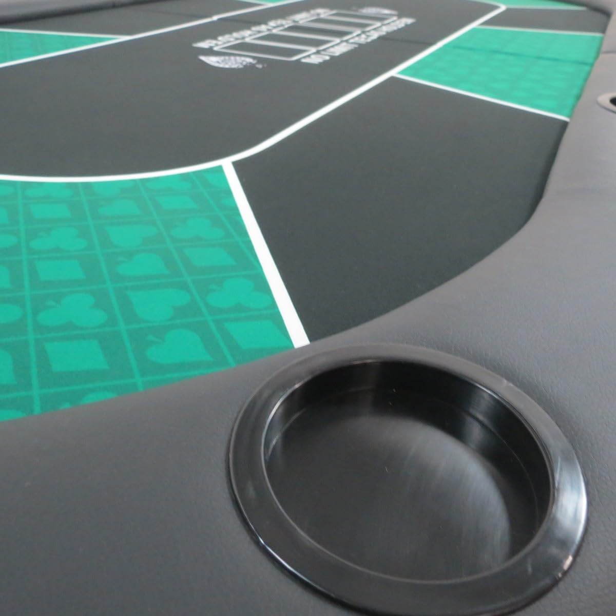 Pegasi Pokertop Deluxe 213x103 Faltbare Pokerauflage Pokertisch-Auflage Texas Hold'em Poker Top Inkl. Tragetasche