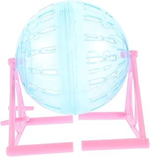 Ipetboom 5 Pçs Hamster Correndo Bola Pequeno Animal De Estimação Roedor Silencioso Roda De Hamster Animal Correndo Bolas Hamster Brinquedos Hamster Exercício Bola Jogging Bola Hamster Roda