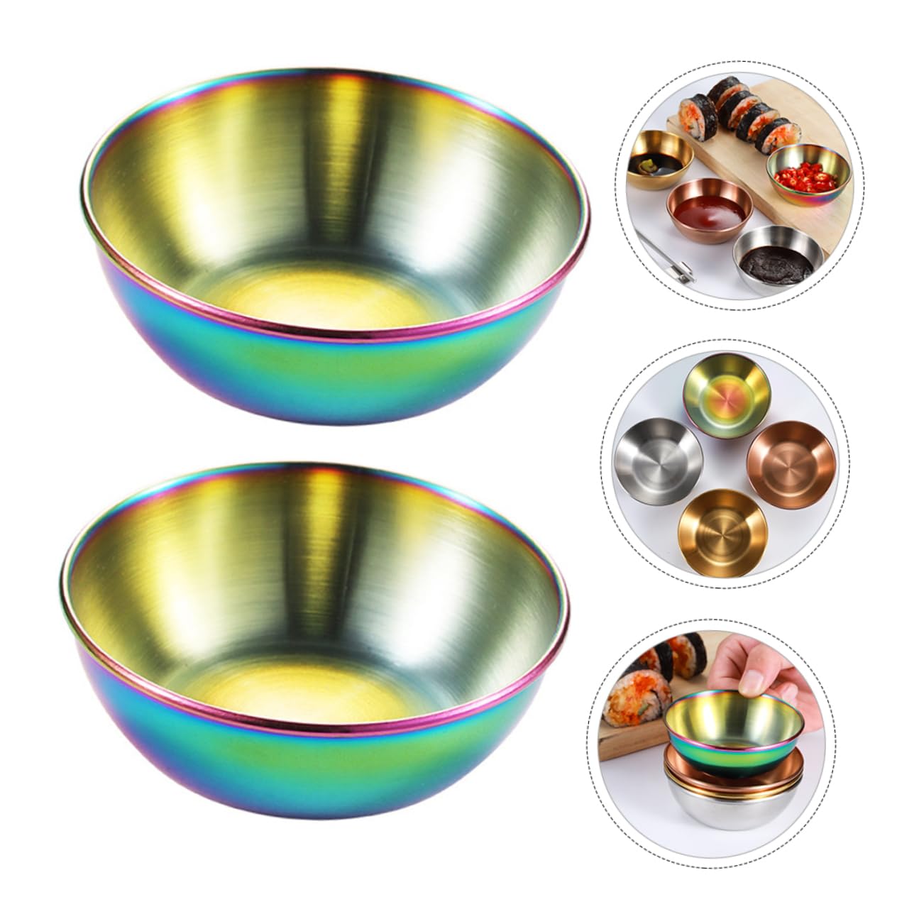 Lot De 2 Plateaux Divisés En Céramique - Pour Sauces, Apéritifs, Condiments - Plateau Réutilisable Blanc - Service Pratique