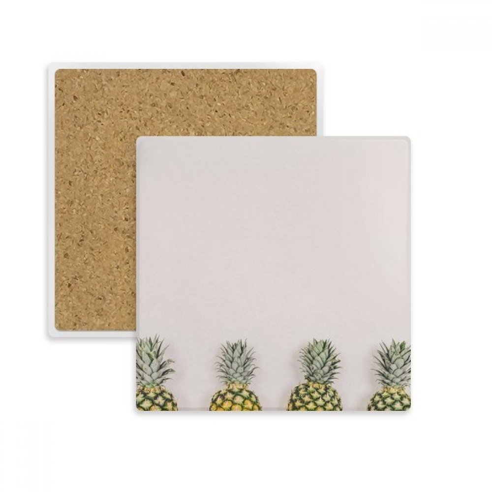 Dessous de verre ananas pour boissons fraîches et tasses de café