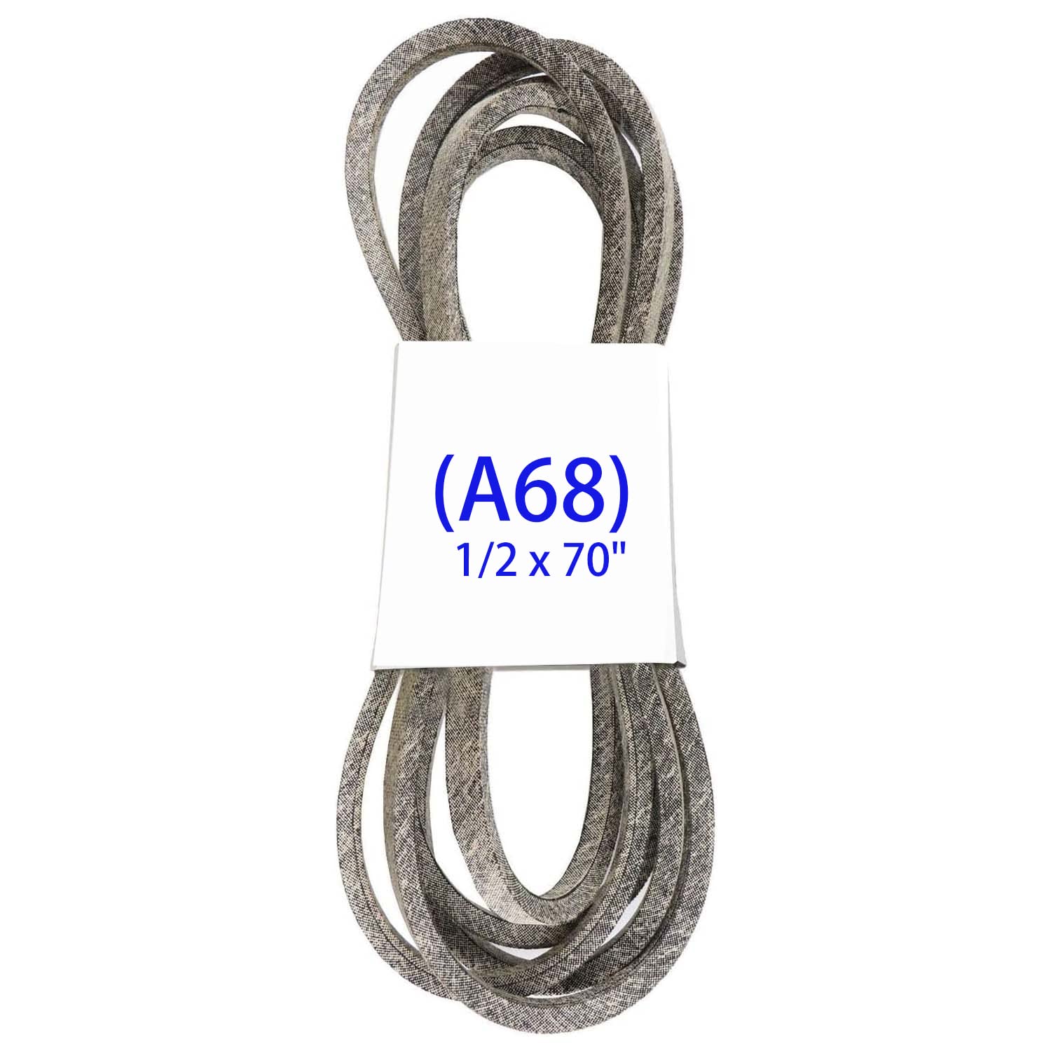 VIGORWORK(A68) 1/2 x 70 Inch Replacement Parts Belt, Compatible for CUB-Cadet STENS AYP Roper, Lawn Mower Deck Belt 62828 754(954)-0225, Make with Kevlar