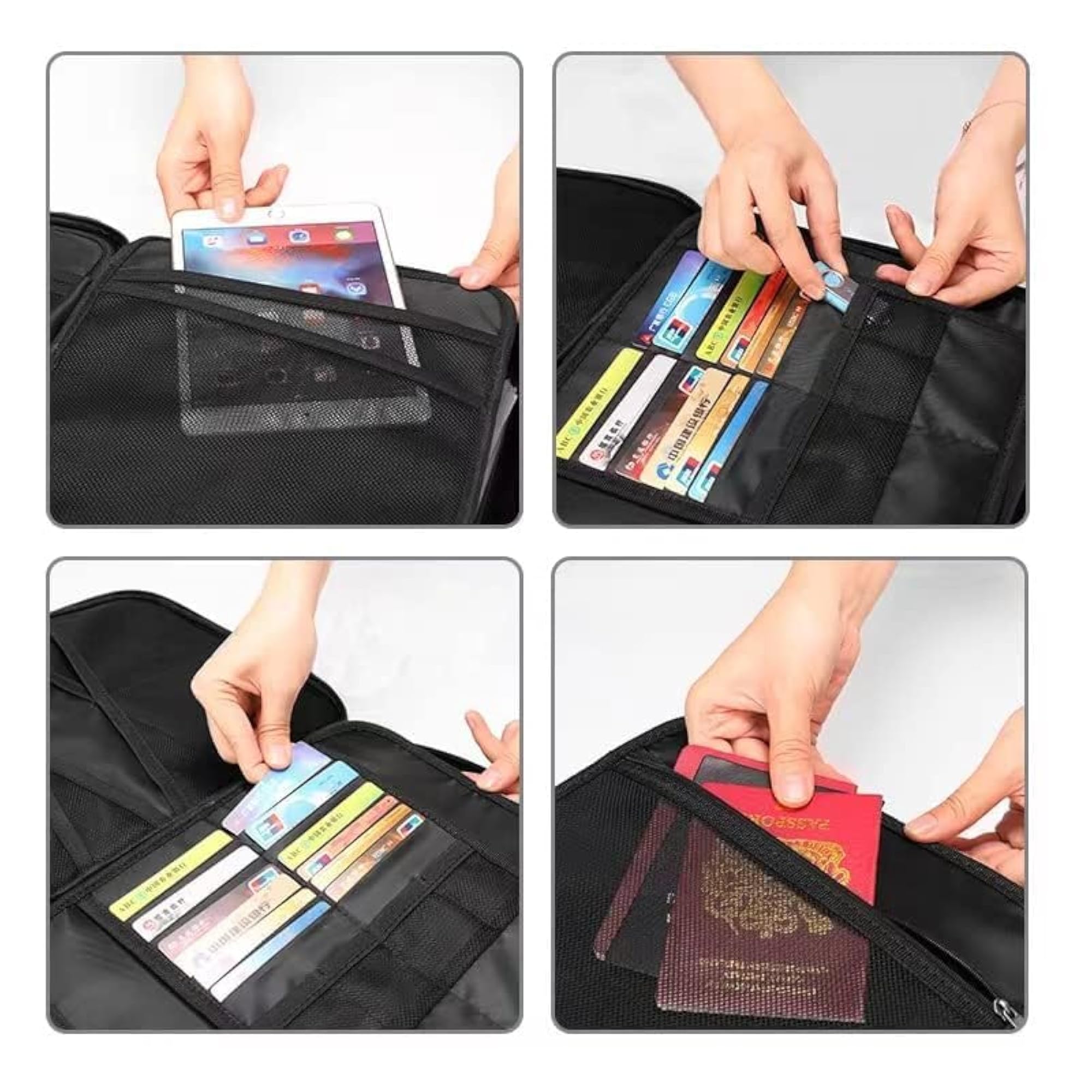 Fireproof Waterproof Document Bag with Lock