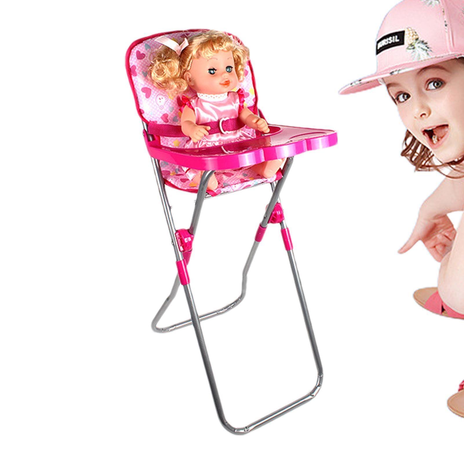 SETLER DUPLOPER | Tiefe, rosa, faltbar und leicht, mit Korb, Kinderwagen | für Mädchen von 4 bis 6 Jahren, Kinderwagen für Zuhause, Kindergarten, Schule