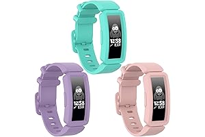 KID FITBIT ACE 2 BANDS COMPATIBLE FOR KIDS 6+, MULTIPLE COLORS AND FUN PATTERNS
