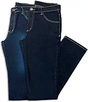 Kit 2 Calças Jeans Masculina Tradicional