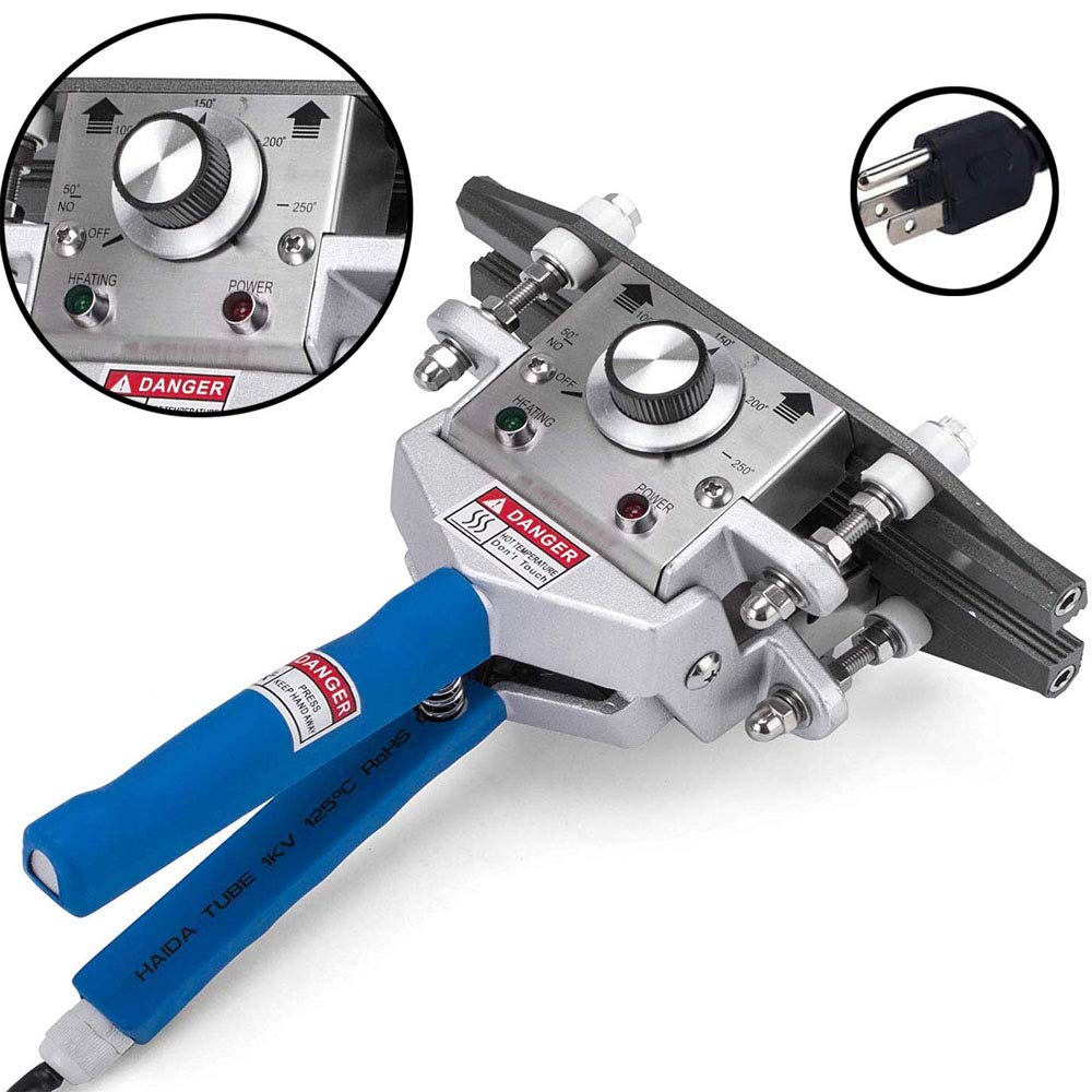 Mano Termoselladora Sellador térmico de crimpado Sellador térmico de crimpado de bolsa Papel de aluminio Kraft (300mm)