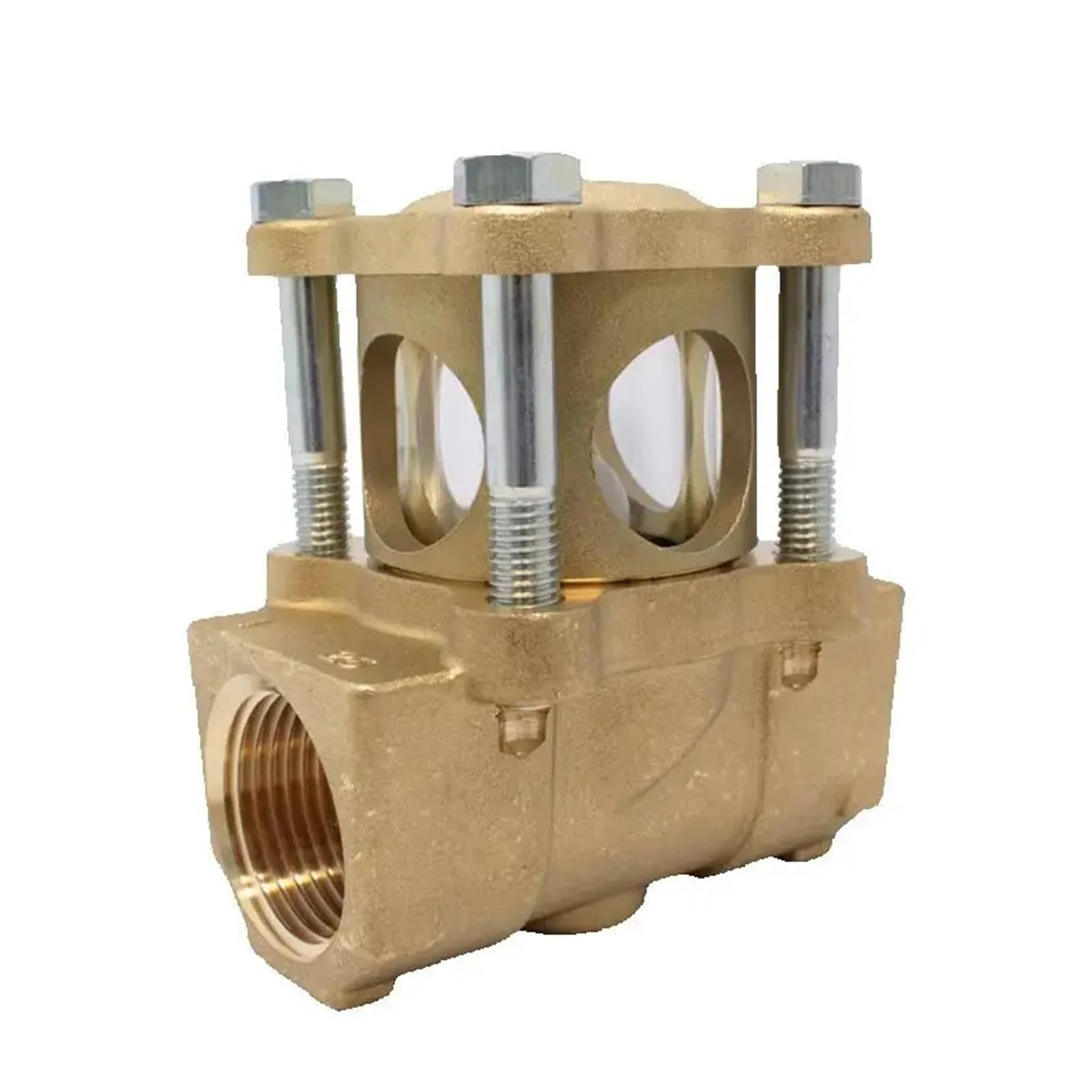 TS1 Ottone Sight Glass per vapore e linee liquide per controllare le operazioni di vapore trappola (DN20)