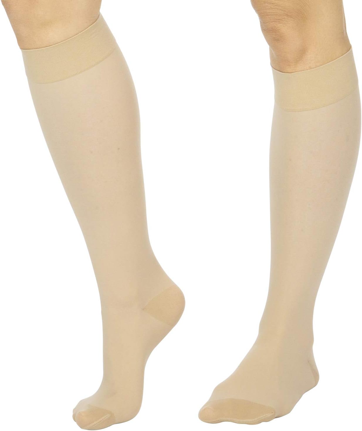 Vive Anti Embolism Stockings Ultra Sheer Compression TED Style Hose Men, Women