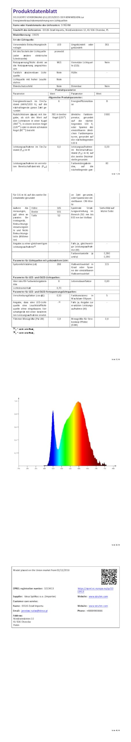 Lampada da parete a LED con interruttore in acciaio inox L: 55,5 cm orientabile 3900 K 750 lm bianco neutro in cromo opaco Lampada da parete luce specchio bagno