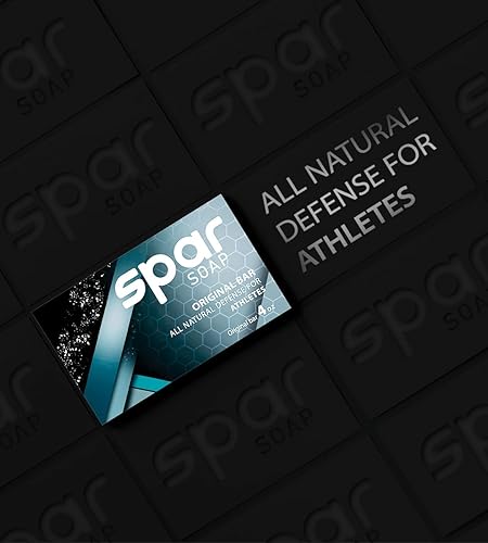 Miniatura 7 de Spar Soap Original Bar (4 onzas), árbol de té de carbón activado, propiedades antifúngicas, para BJJ, MMA, luchadores, Grapplers, hombres y mujeres,
