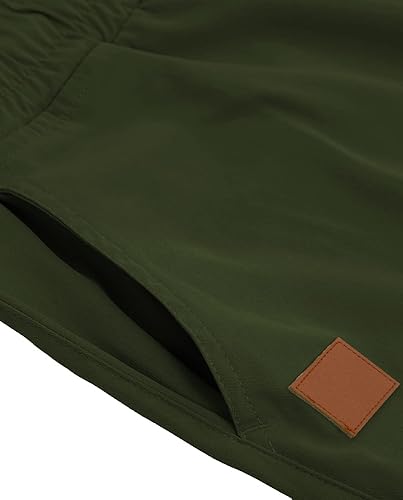 Miniatura 3 de Pantalones cortos de algodón para hombre, estilo casual, de ajuste clásico, con 4 bolsillos, para verano, playa