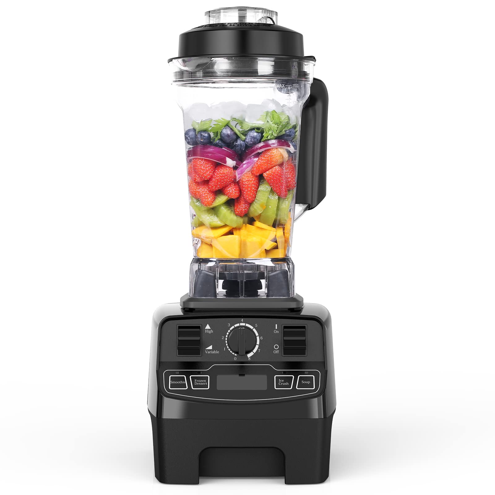 Blender Smoothie Maker, 1450W Blenders with 8 Speed Control, 2L