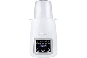 The First Years Gentle Warmth Digital Baby Bottle Warmer - Portable Breast Milk Warming Machine