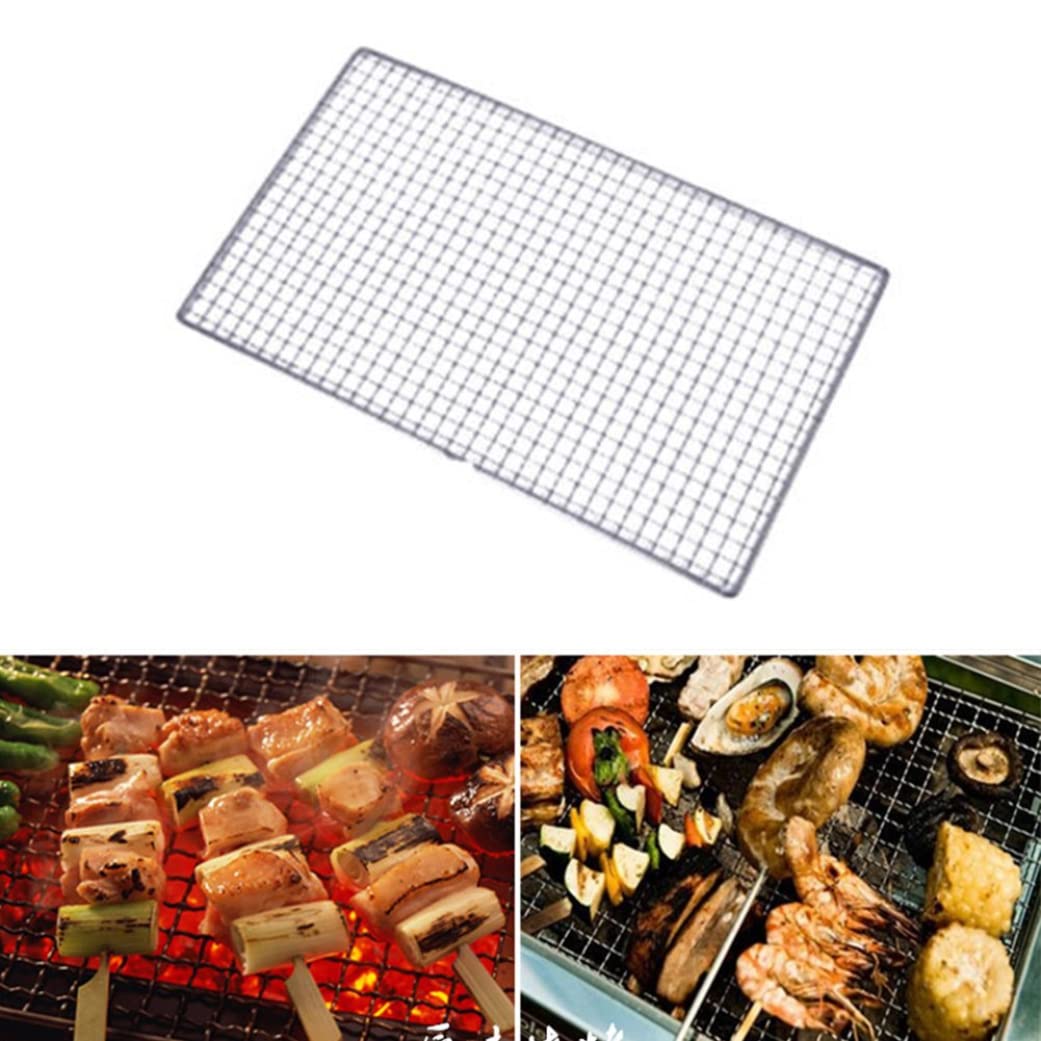 Parrilla para Barbacoa, Rejilla Deo Inoxidable para Barbacoa, Rejilla de Alambre, Rejilla de Alambre para Cocinar, Rejilla de Repuesto, Rejilla de Repuesto para Cocinar