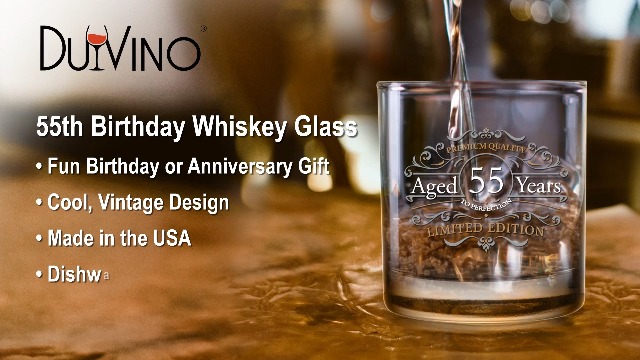 1 X Blank Greeting Card Whiskey Glasses Drink Whisky Alcohol #16205