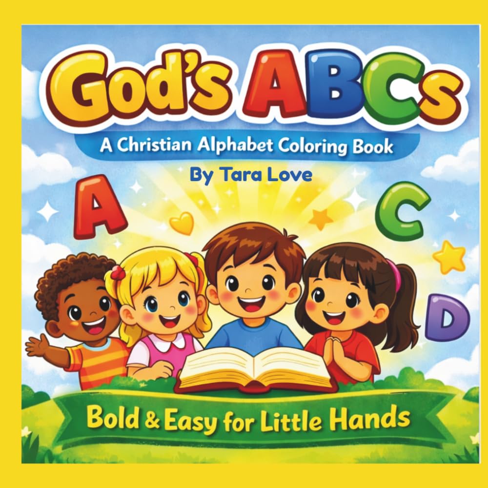 God’s ABCs: A Christian Alphabet Coloring Book