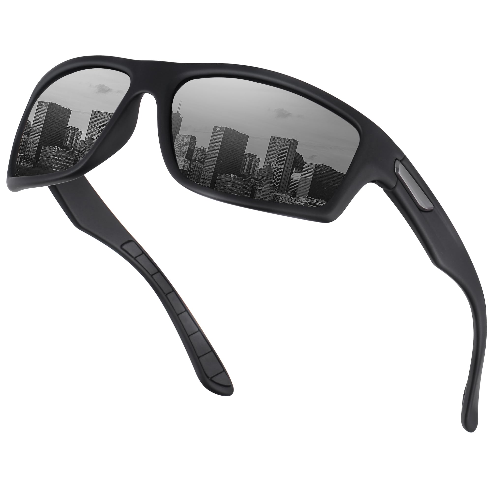 Gafas de Sol Polarizadas para Hombre y Mujer - Gafas Deportivas con Protección UV400 para Conducir, Ciclismo, Pesca y Running
