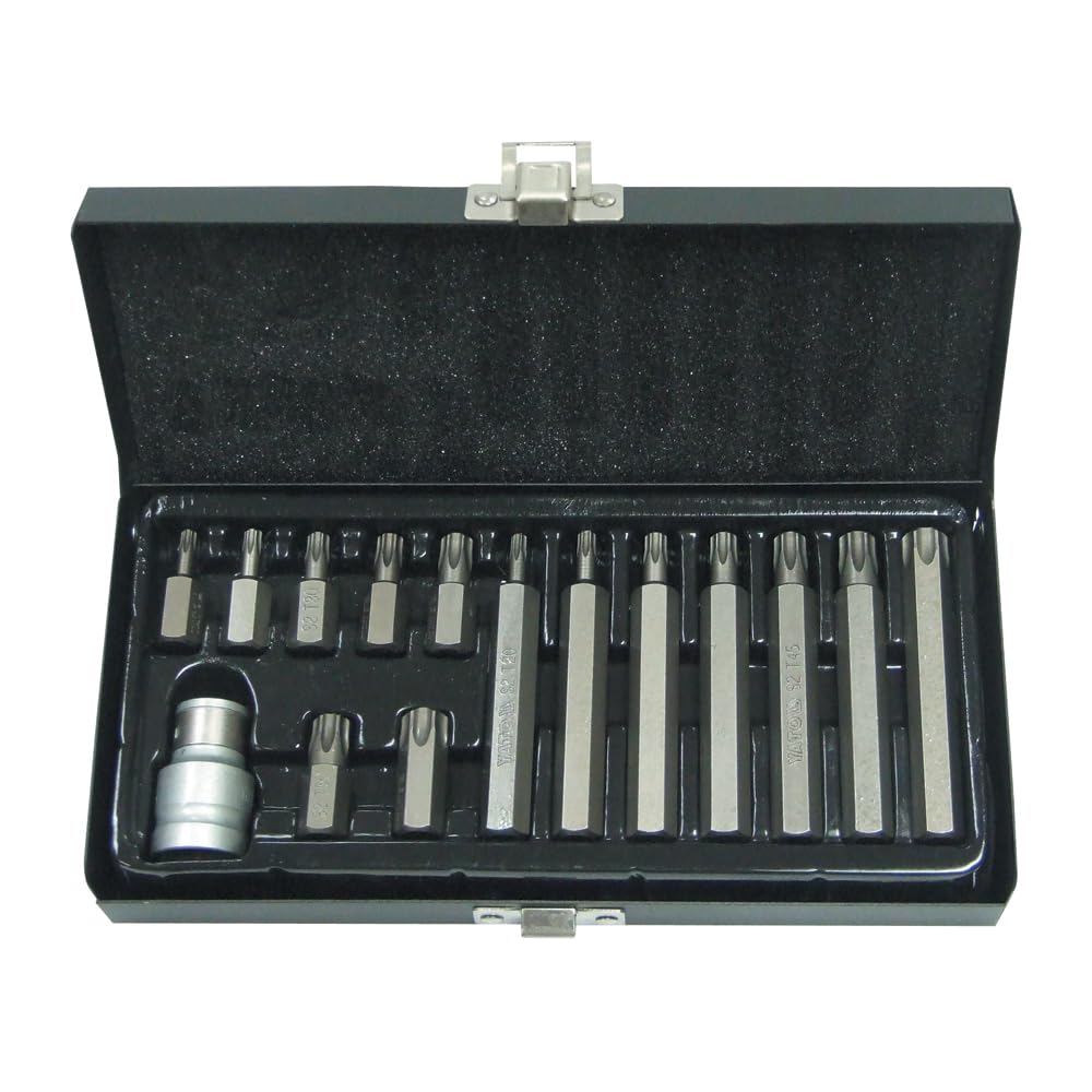 Yato YT-0411 Screwdriver Bit 15 Pieces Set of Torx Bits for Drill Machine|Screwdriver Bits for Long Drill|Carpenter|Furniture Tools|Screwdriver Bits|Bit Extension|Bit set all size (B00A1OHONQ) Amazon Price History, Amazon Price Tracker