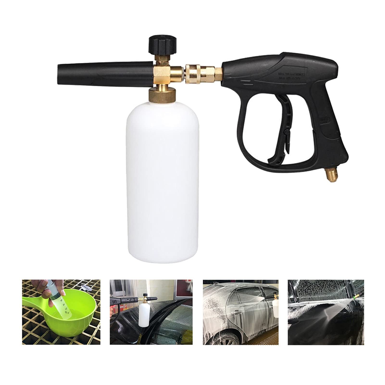 YONGLI High Pressure Foam Gun for Car Wash Generator Water Sprayer Gun Car Washer Styling Cleaning Foam Lance Jet for Karcher