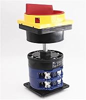 Vista 1 de LW26-125GS Power Distribution Cabinet Door Cut-Off Interlock Base Rail Mounted Universal Cam Switch 125A 690V