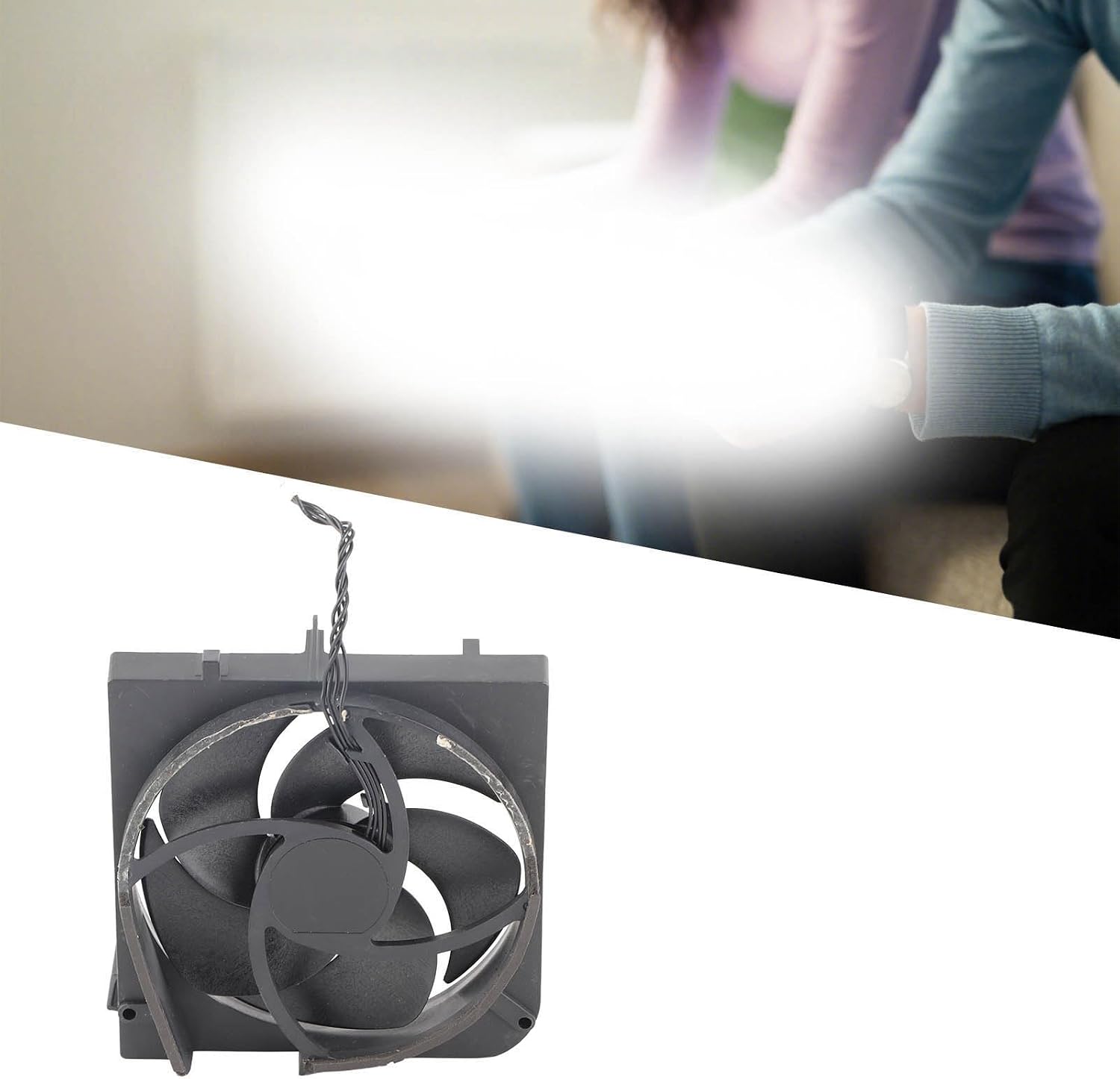 Game Console Internal Cooling Fan for Series S High Performance Replacement 4 Pin Power Connection Fan Accessory image 5
