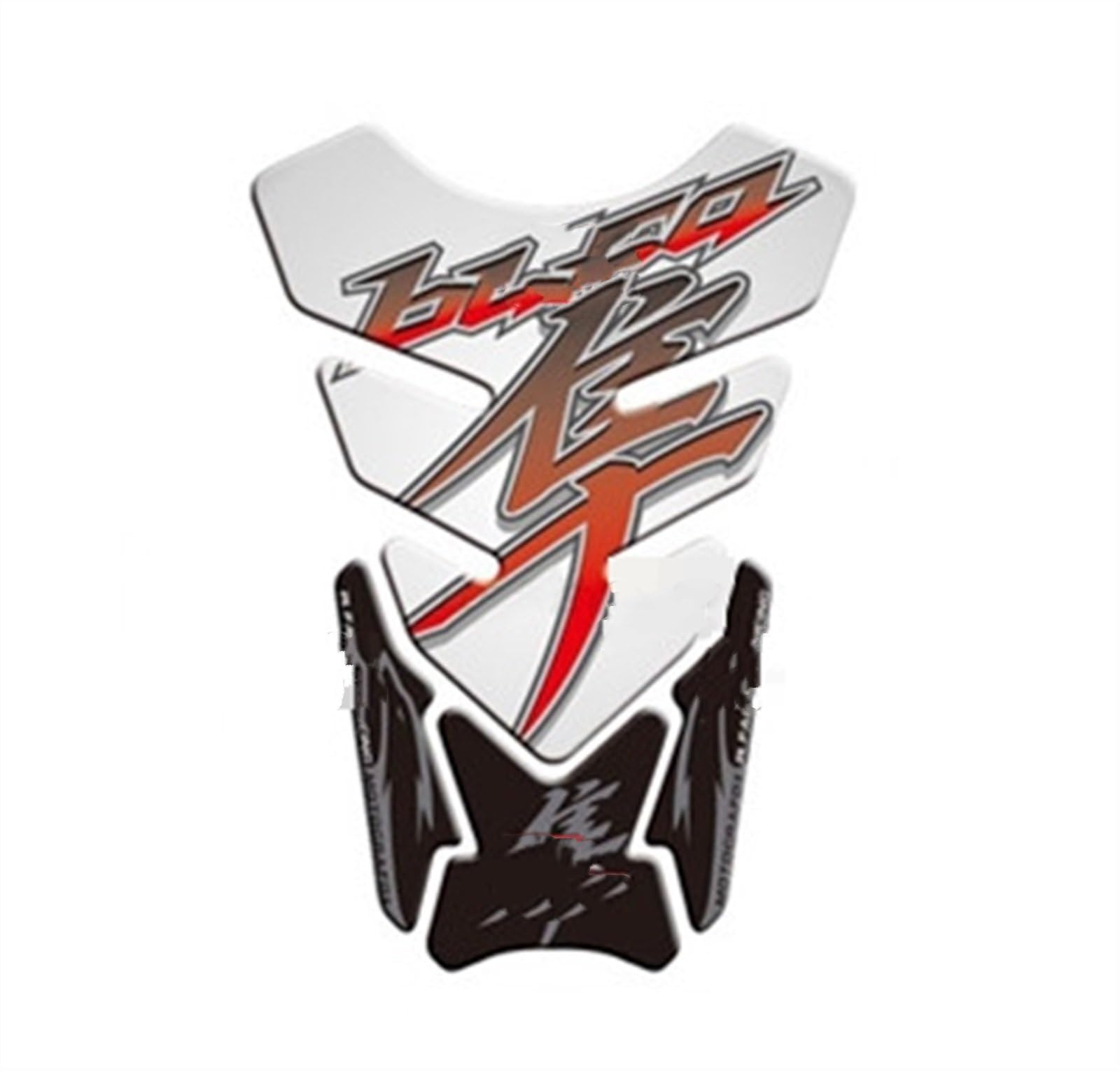 Motorcycle Non-Slip Fuel Tank Pad Stickers Decals for Suzuki for Hayabusa GSX1300R GSXR1300 Fairing Sticker(Color6)
