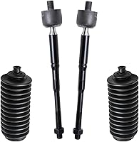 Vista 486 de Detroit Axle - Kit de suspensión delantera de 10 piezas para Chevrolet Trailblazer GMC Envoy 2004-2007 2005 2006 Soportes de brazo de control