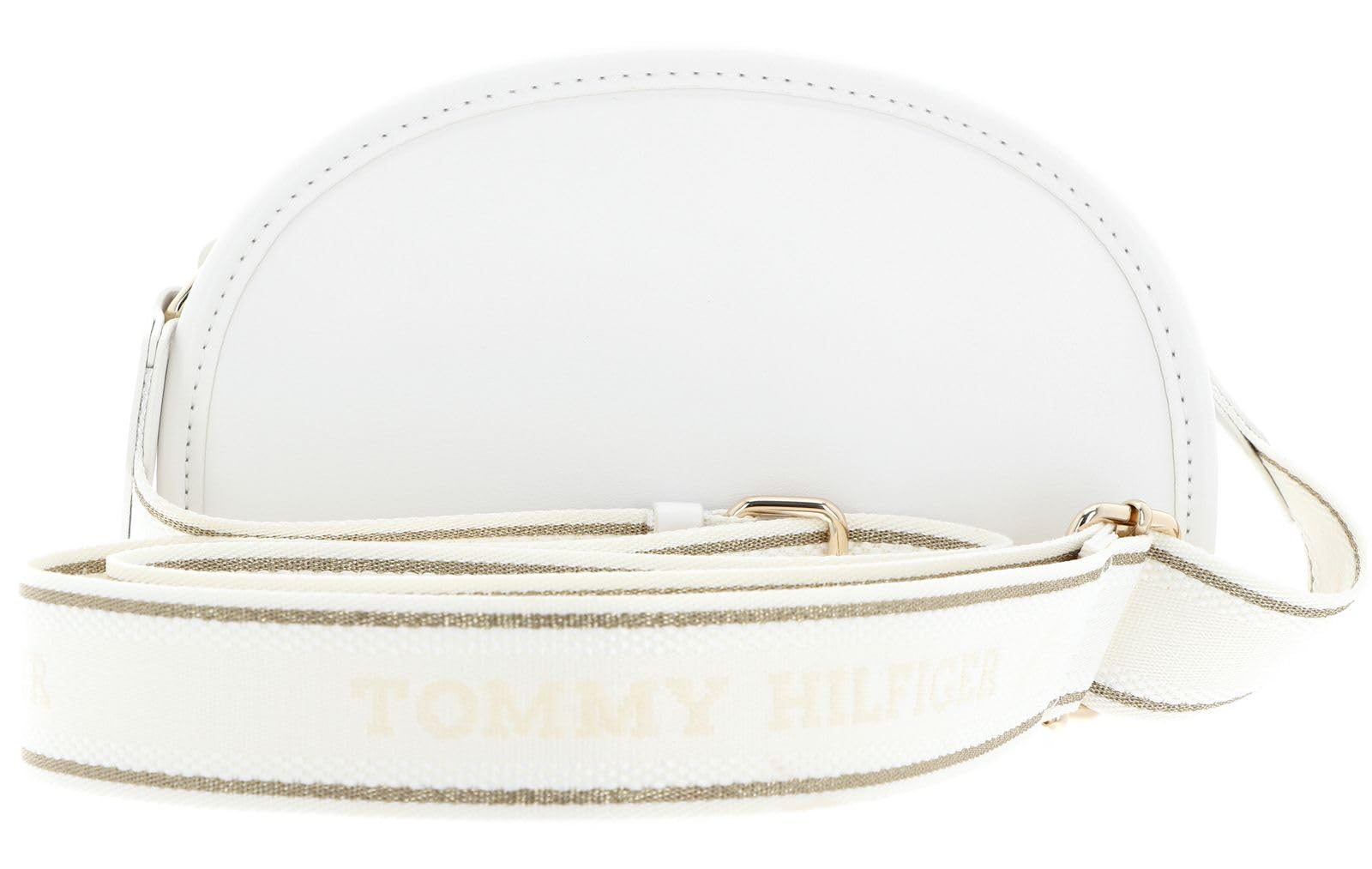 TOMMY HILFIGER TH Monotype Half Moon Camera Bag Ecru