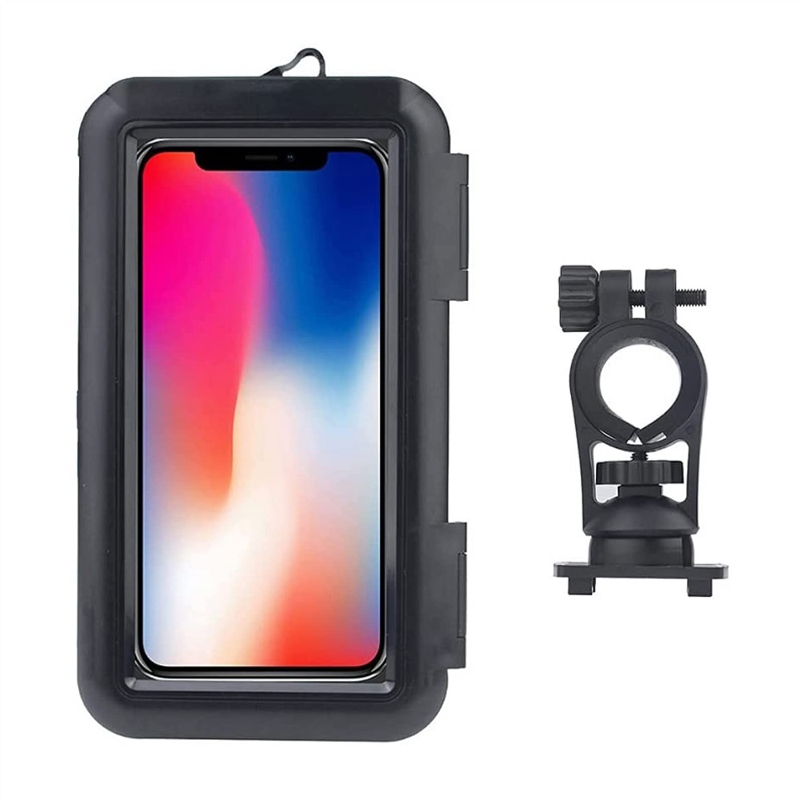 Soporte De Teléfono para Manillar De Motocicleta, Soporte De Montaje para Teléfono Móvil, Soporte Navegación GPS, Soporte para Teléfono Inteligente, Soporte Impermeable Soporte GPS teléfono