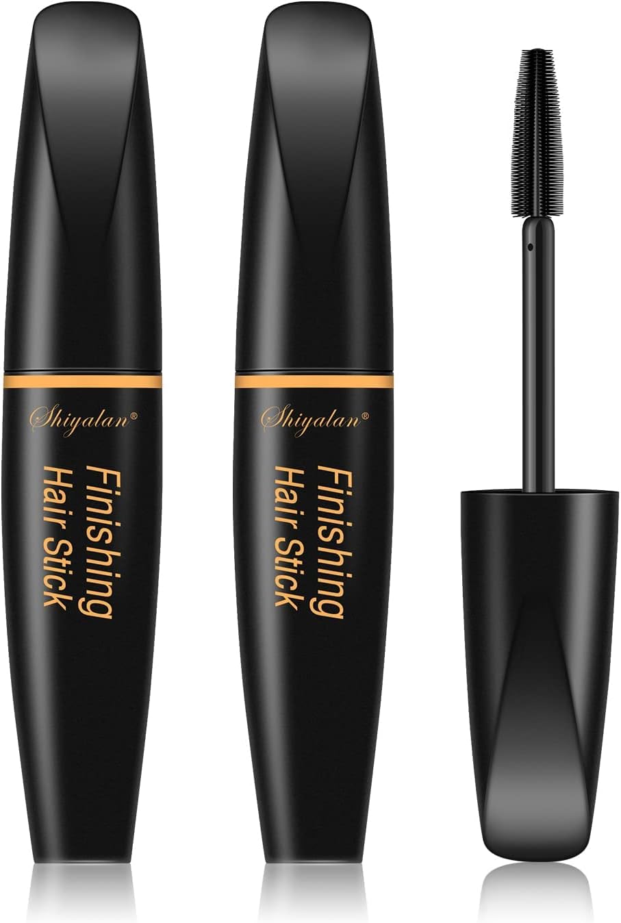 SUOFEIYA Hair Wax Stick for Women 2PC - Hair Finishing Stick, Fly Away Tamer and Mascara - Refreshing and Not Greasy