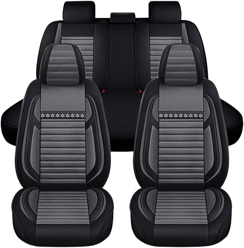 Ruberpig Juego completo de fundas de asiento de automóvil compatibles con Dacia Sandero Stepway de cobertura completa, transpirable e impermeable,
