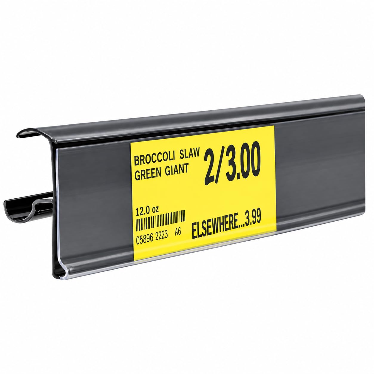 アクセサリー ROLL SCREEN 32510003 THE GLOBAL DISPLAY SOLUTION Price Tag Holder and Molding for