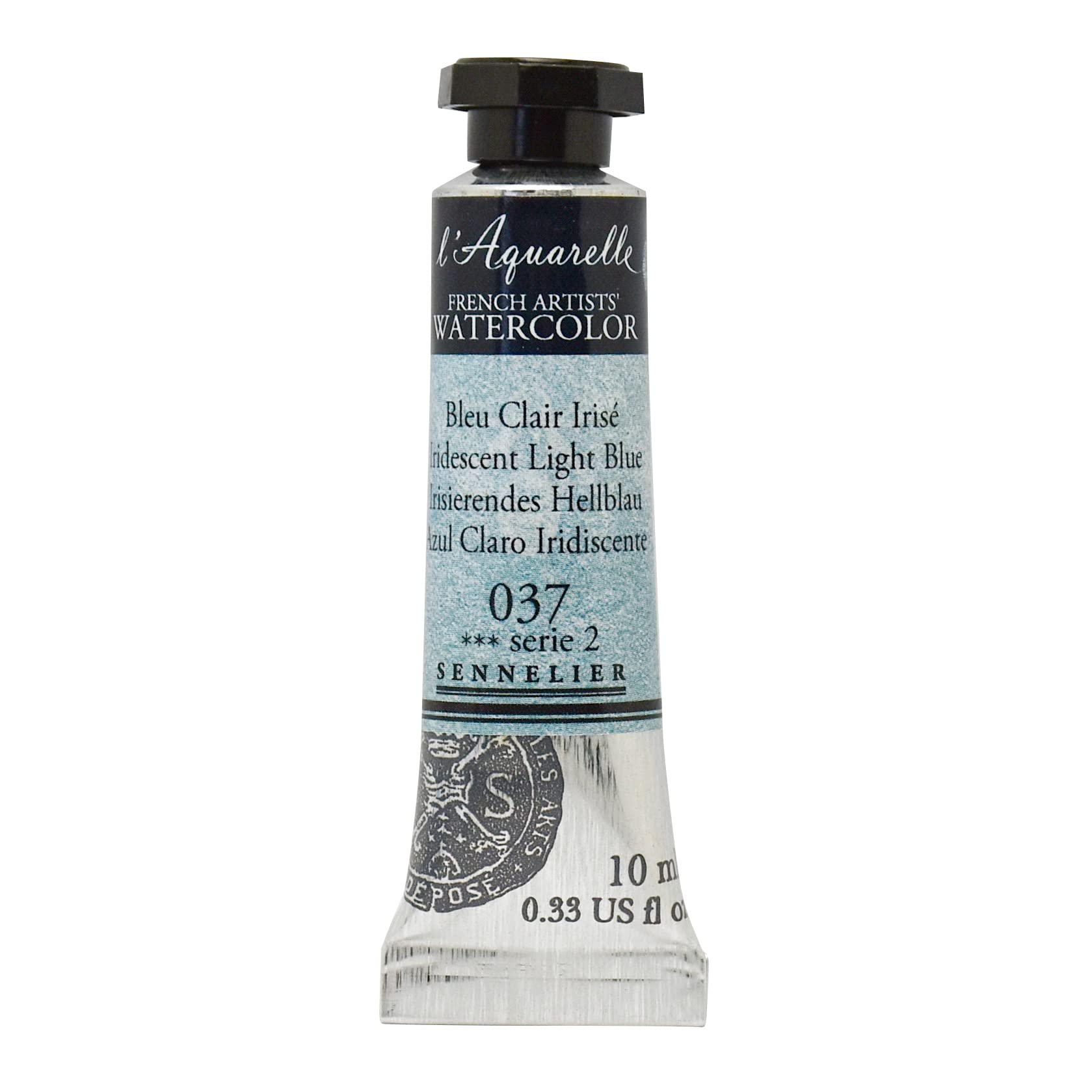 Sennelier Iridescent Light Blue : Watercolour Paint : 10Ml :
