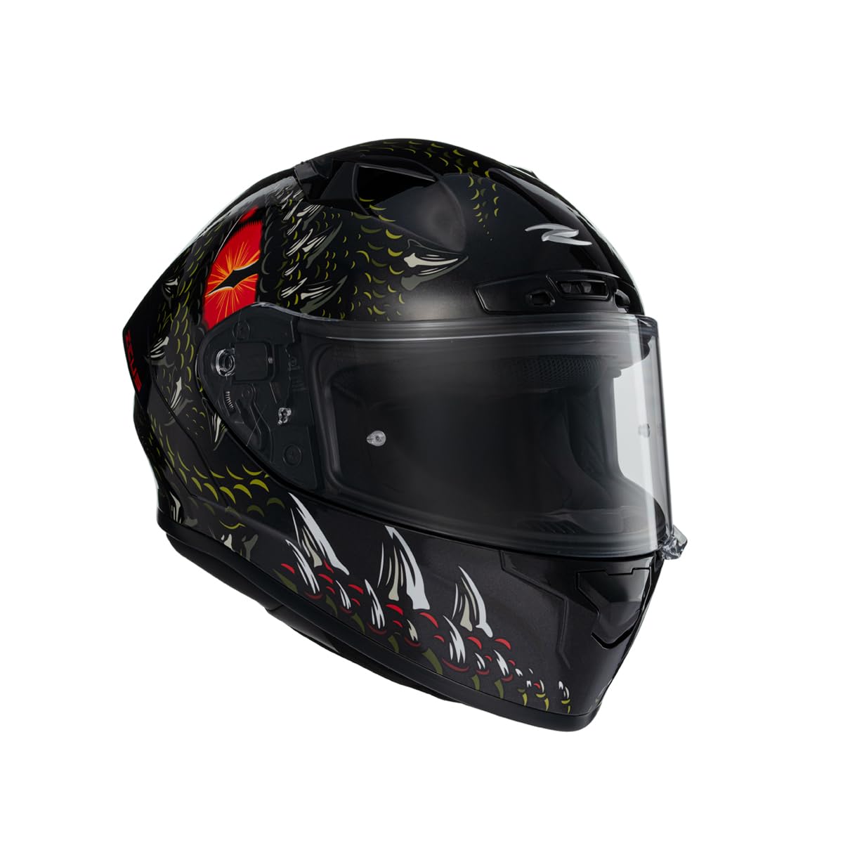 ZEUS ZS-826 BK24 Kapalı Motosiklet Kaskı Red XL