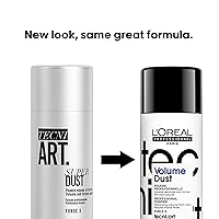 Vista 2 de L'Oréal Professionnel Paris Volume Dust - Provides Weightless Volume, Medium Hold Texture Powder, For All Hair Types, Packaging May Vary