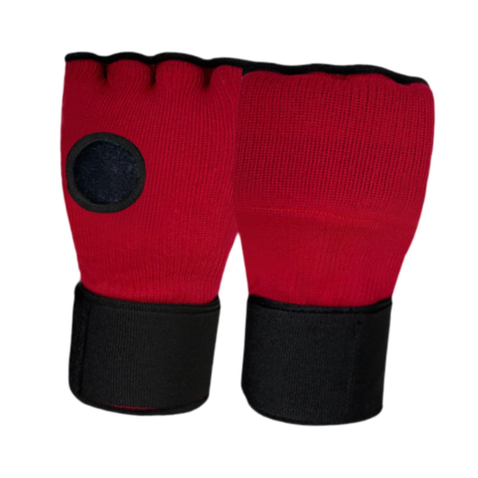 Amagogo Gants intérieurs de Boxe pour Enfants, Mitaines de Kickboxing, équipement élastique sous Les Mitaines, Protection des Mains, Gants Demi-Doigts pour