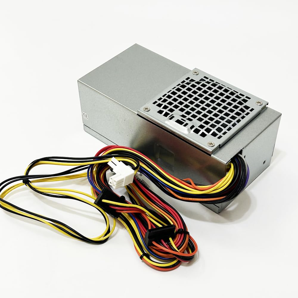 Transformador de Fuente de alimentación para computadora de 24+4 Pines 250W para Modelo H250AD-0 L250AD-00 AC250AD-00 DPS-250AB-68A L250PS-00 para DELL V3800 V260S 580S 220S 390/790/3010 DT