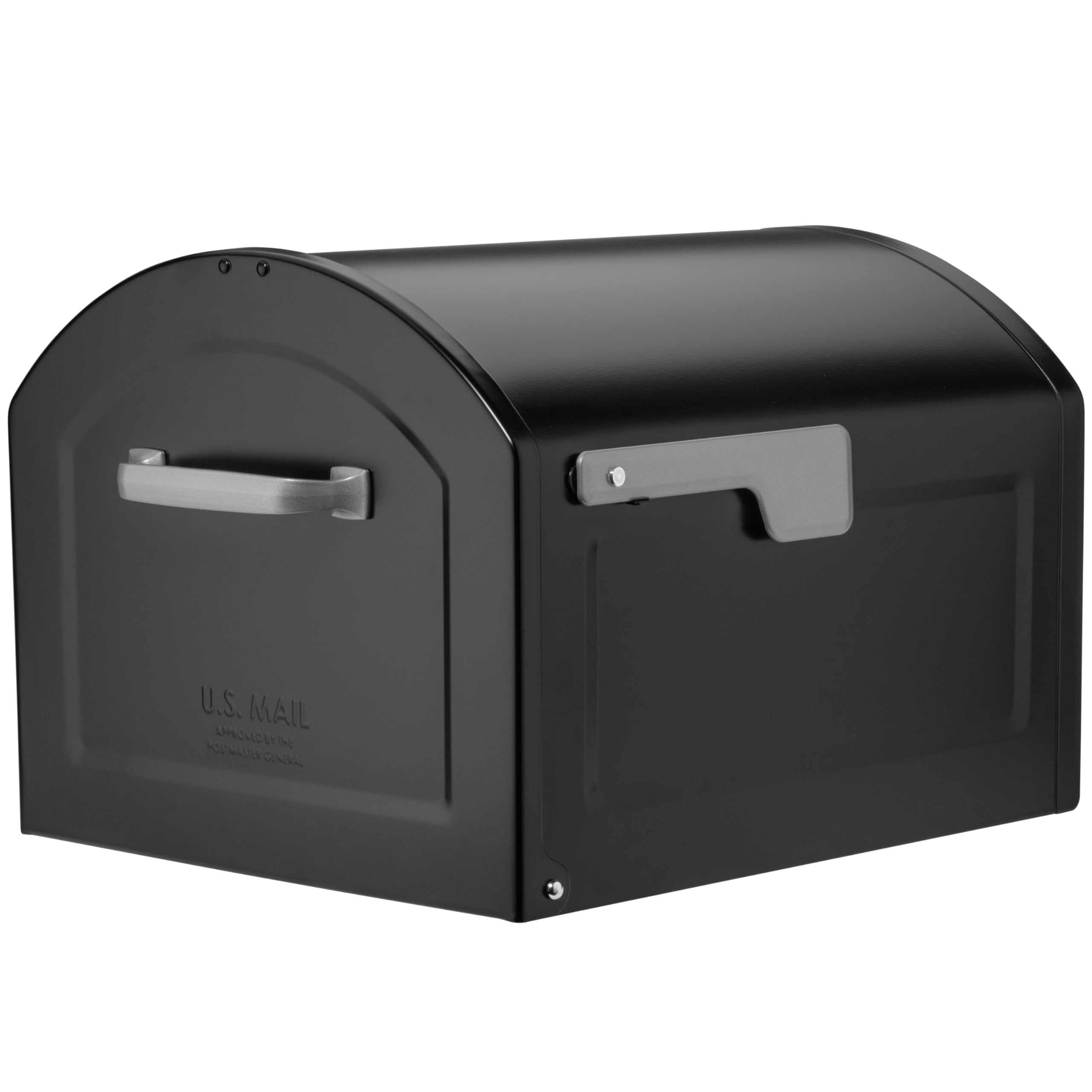 Architectural Mailboxes Black 950020B-10 Centennial Mailbox Post Mount, Xl