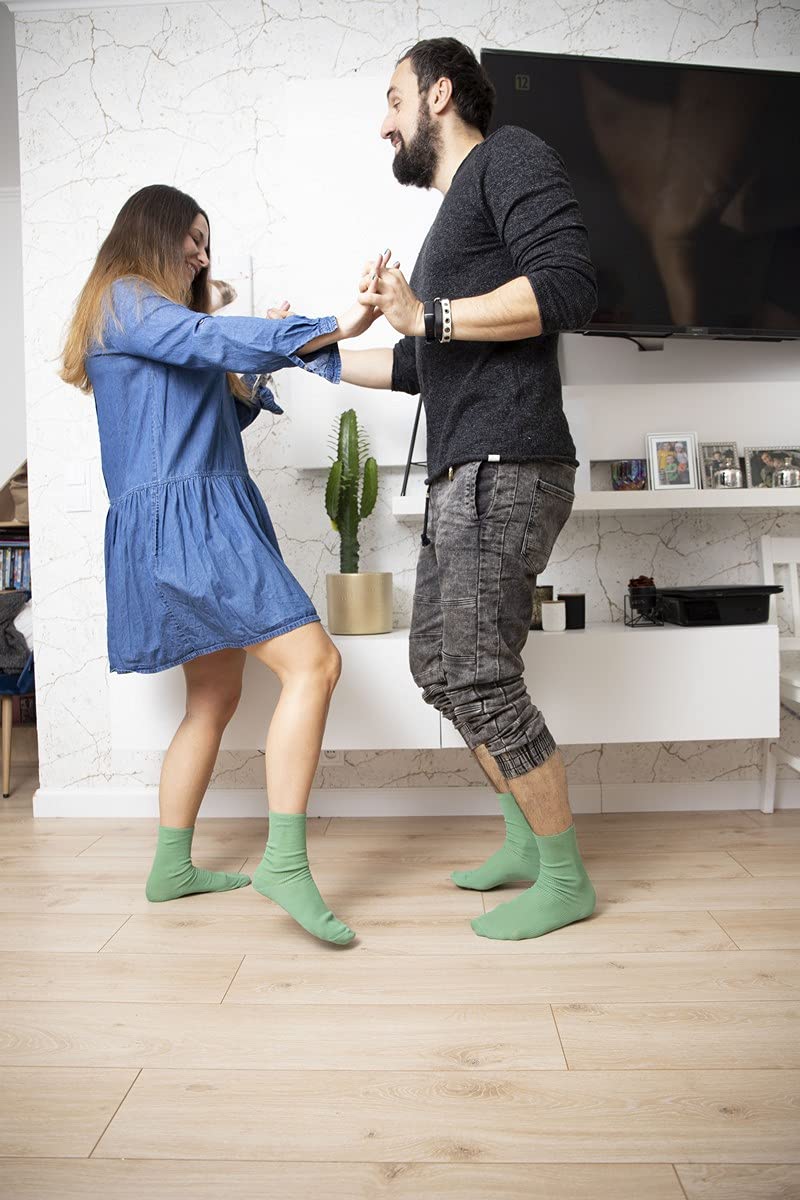 Rainbow Socks - Femme Homme Chaussettes Antibactériennes Diabetiques